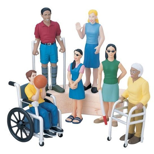 [12248] Friends with Diverse Abilities - Set of 6
