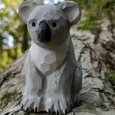[16927] Koala Animal Toy - Wooden