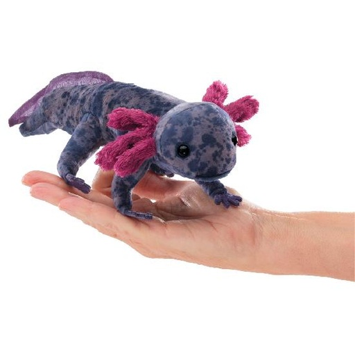 [17026] Black Axolotl Puppet