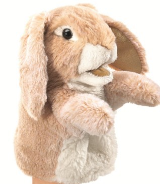[4841] Little Lop Rabbit Puppet