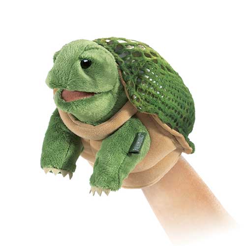 [16708] Little Turtle Hand Puppet