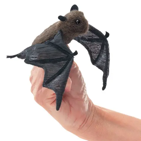 [17027] Mini Bat Finger Puppet