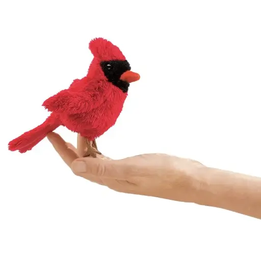 [4845] Mini Cardinal Finger Puppet