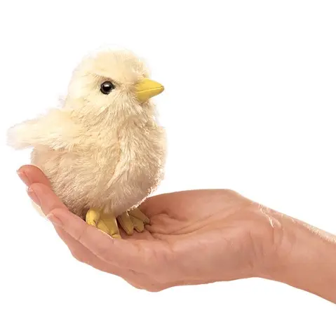 [3574] Mini Chick Finger Puppet