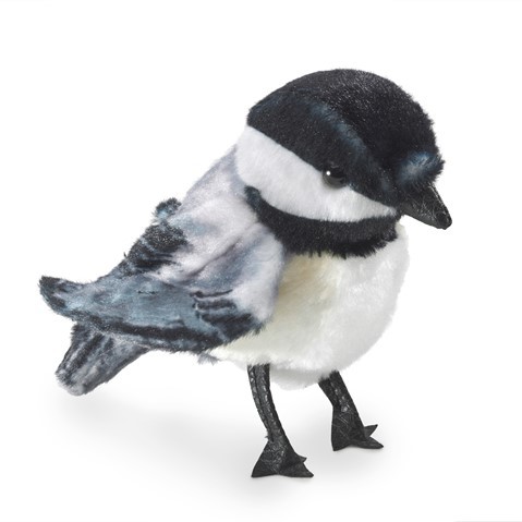 [11515] Mini Chickadee Finger Puppet