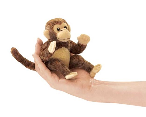 [6526] Mini Monkey Finger Puppet