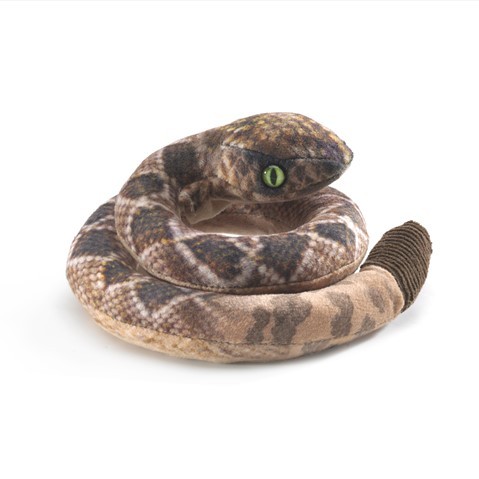 [11517] Mini Rattlesnake Finger Puppet
