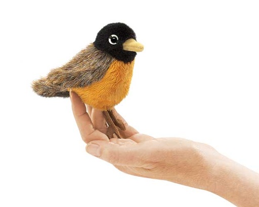 [3651] Mini Robin Finger Puppet
