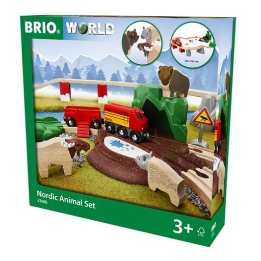 [12224] (Forest) Nordic Animal Set