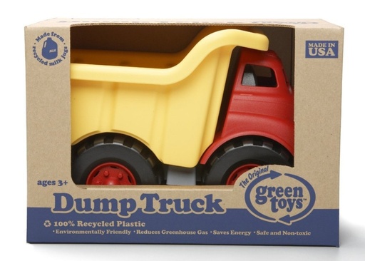 [2807] Dump Truck Red/Yellow