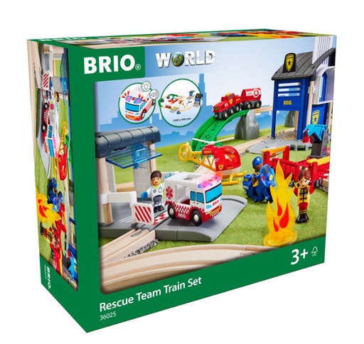 [15389] Rescue Team Train Set