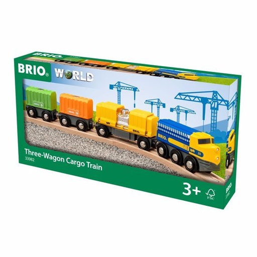 [13767] Three-Wagon Cargo Train