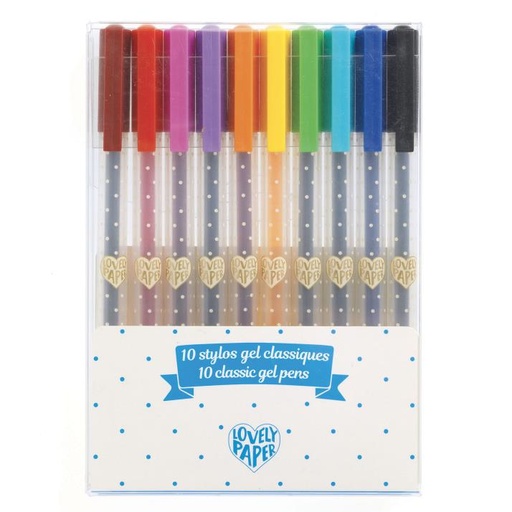 [14627] 10 Classic Gel Pens