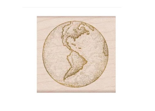 [14225] Earth Rubber Stamp - 'From the Vault'