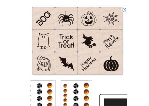 [14237] Halloween Mini Tub Stamp Set