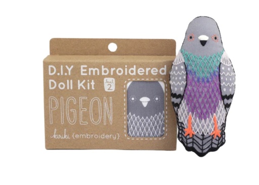 [15086] Pigeon Embroidery Kit