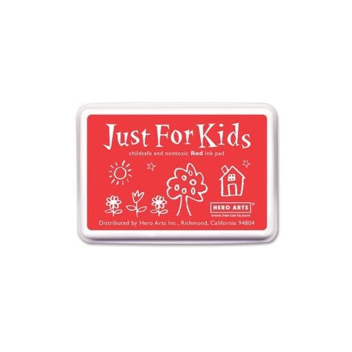 [13421] Red Ink Pad - Just for Kids