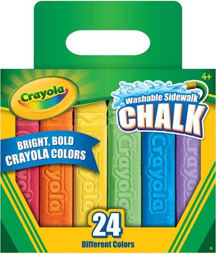 [4488] Sidewalk Chalk 24pc