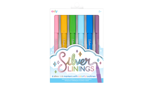 [16737] Silver Linings Outline Markers