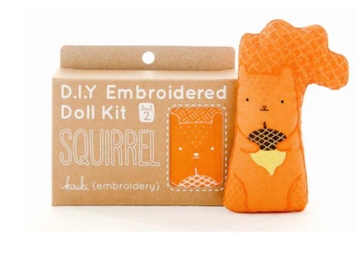 [14334] Squirrel Embroidery Kit