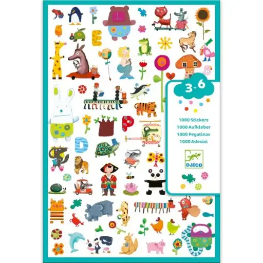 [14879] 1000+ Stickers for Little Ones