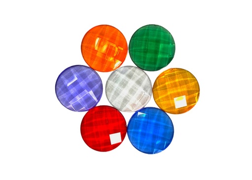 [15116] Gem Rainbow Clear 14pcs