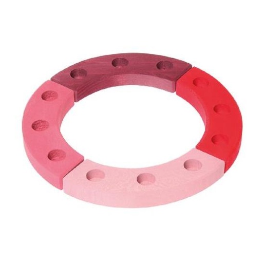 [11144] Birthday Ring - Pink/Red, 12 Years