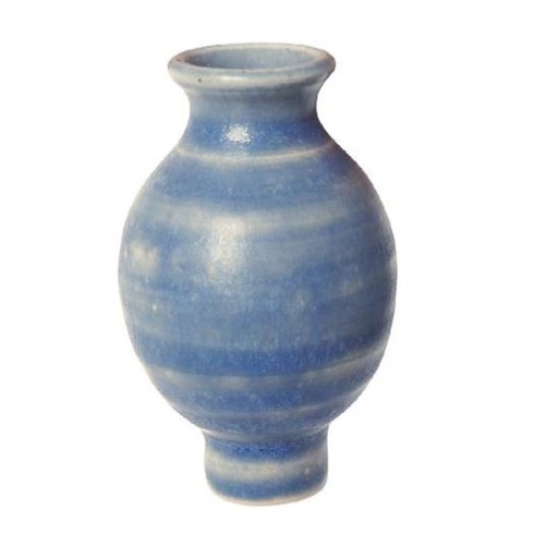 [11423] Deco Vase Blue