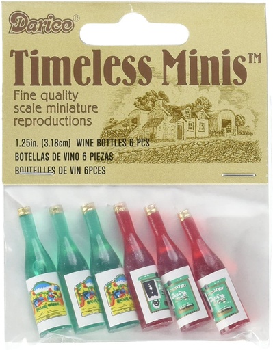 [9867] Mini Wine Bottles