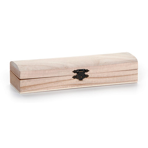 [9851] Wood Box 11 x 7.5 x 6.25"