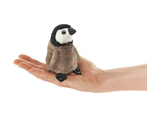 [4405] Mini Baby Emperor Penguin Finger Puppet