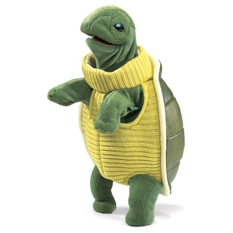 [14196] Turtleneck Turtle Puppet