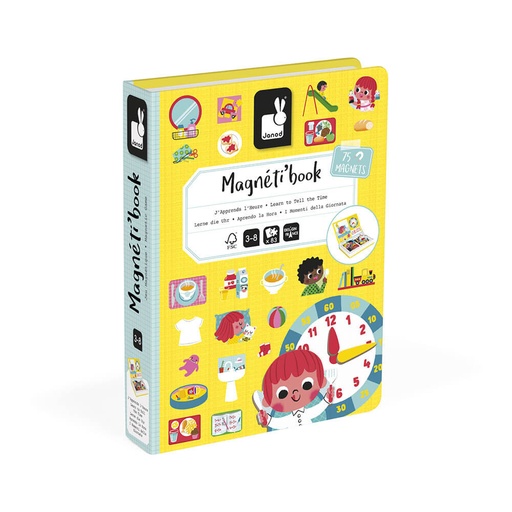 [5144] Learn to Tell Time - Magnetibook