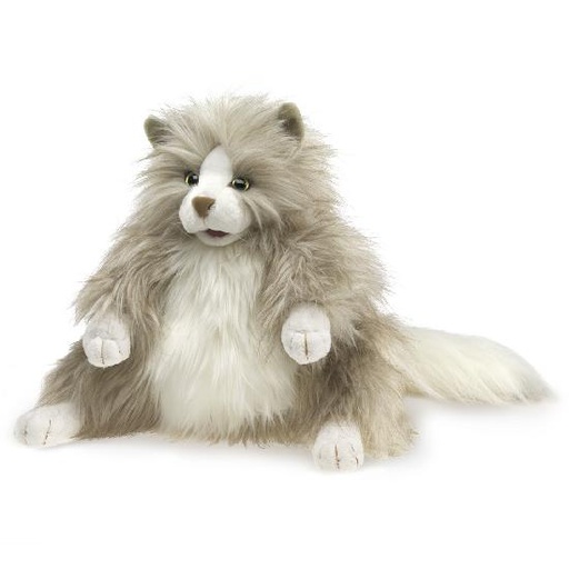 [17740] Fluffy Cat Puppet