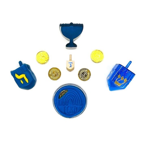 [14909] Hanukkah Sensory Play Dough Kit