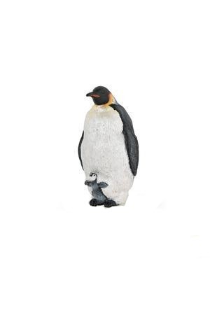 [7289] Emperor Penguin with Hiding Chick