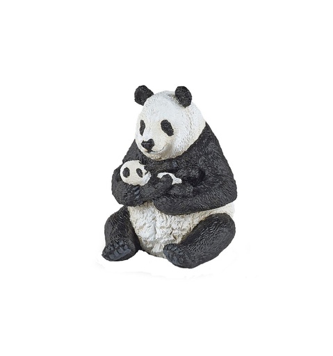 [7624] Sitting Panda and Baby