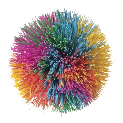 [4294] Rainbow Pom Ball