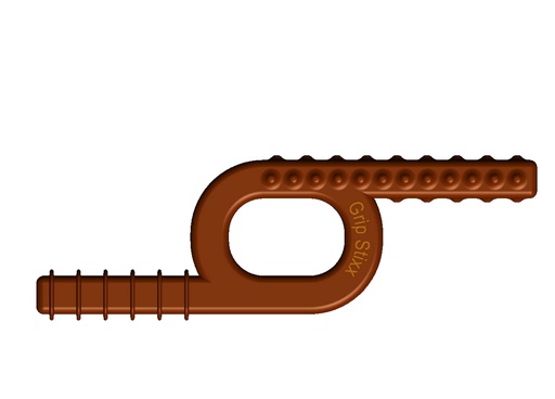 [8726] Chocolate Grip STIXX Hand Fidget