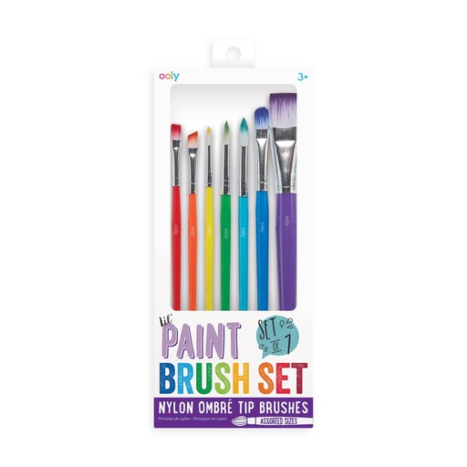 [16677] Lil' Paint Brush Set - Set of 7