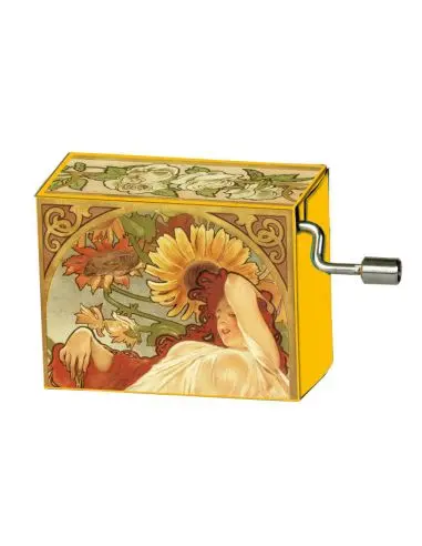 [19581] Music Box - Mucha "Summer" - Vivaldi "Spring"