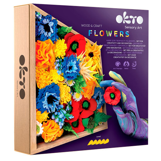 [20165] Wood & Craft - Flowers - Freedom