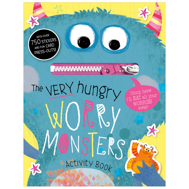 [20385] Very Hungry Worry Monsters Activity Book