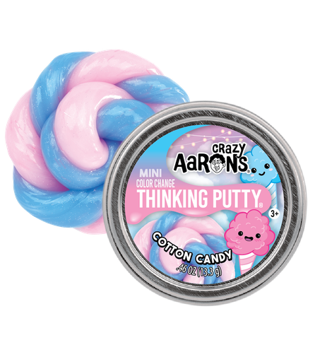 [20429] Mini Cotton Candy - 2" Thinking Putty Tin