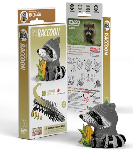 [20459] Raccoon 3D Puzzle