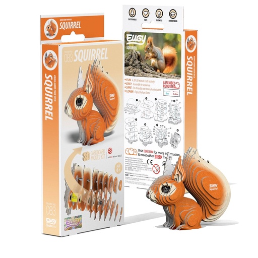 [20461] Squirrel 3D Puzzle