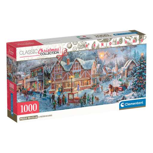 [20989] 1000pc Getting Ready for Christmas (Panorama)