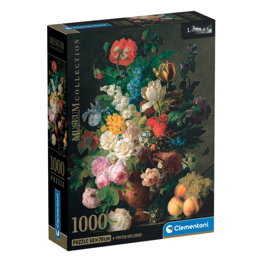 [21021] 1000pc Museum: Bowl of Flowers by Van Dael