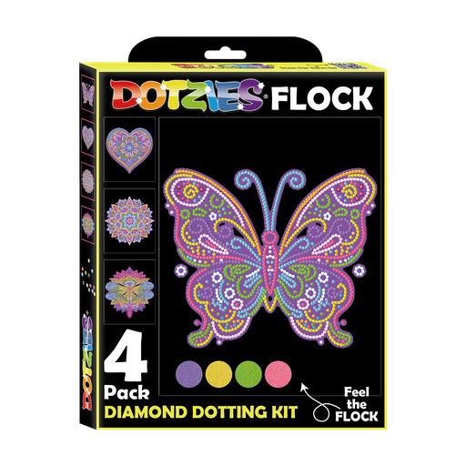 [21073] Dotzies Flock - Neon Mandalas