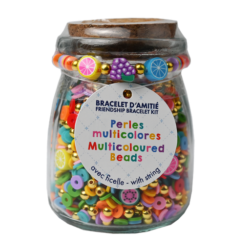 [21083] DIY Bead Jar - Multicoloured